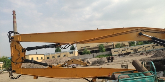 โรงงานขายตรงสามส่วนที่ทนทานรถขุดเจาะยาวรื้อถอนแขนขยายสำหรับ SANY CAT ZX PC SK