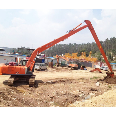 CAT 50-55ton Excavator บูมยาว Antirust 26m พร้อมถัง 0.8 Cbm