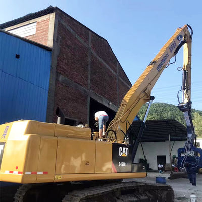 ค้อนตอกเสาเข็มรถขุดสั่นสะเทือนที่ทนทานสำหรับ PC380 336