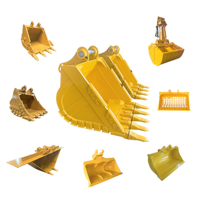 0.8 cbm 1 cbm Buckets สำหรับรถขุด, Cat320d Excavator Rock Bucket