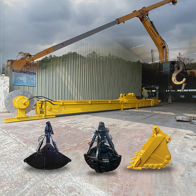 Excavator Rock Bucket Cat320d สําหรับ CAT320 ZX200 DX200 SY205C