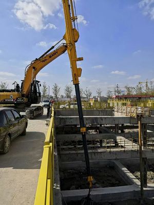 CAT320 Excavator ความละเอียดสูง แขนโทรทรรศน์ 3 ขั้นตอน BS900E สําหรับวิศวกรรมเหมืองลึก