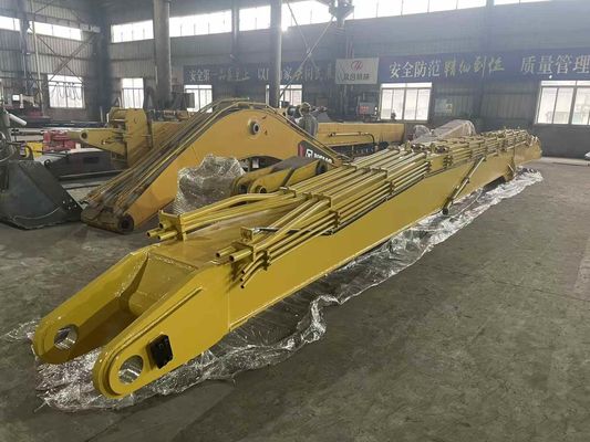 CAT349 22m Q355B เครื่องขุดขยะ ขนาดแขน ขนาดแขน มุมเปิด ประมาณ 160 °