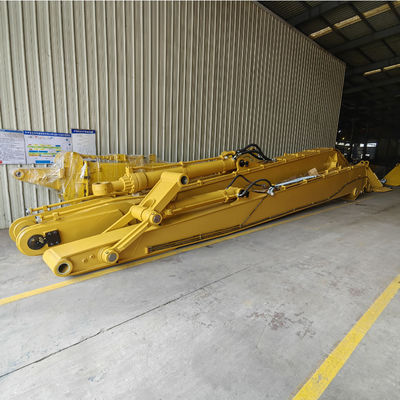 Excavator Long Reach Boom และแขนสําหรับ CAT390 24m คุณภาพรวมสูงขึ้นและความละเอียดที่ดีกว่า
