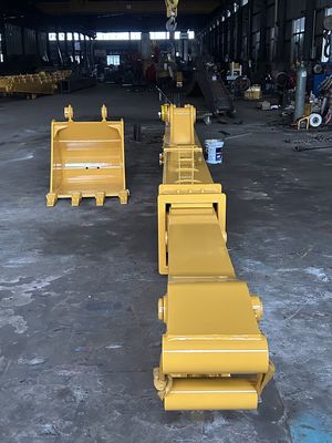 แขนโทรทรรศน์สองส่วนสําหรับ XCMG500 Excavator ปรับ excavator แขนโทรทรรศน์ด้วยถัง