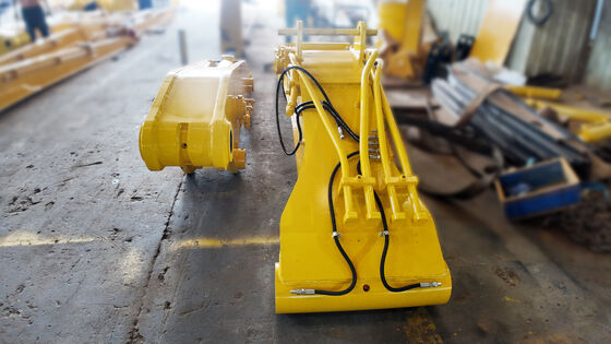 แขนอุโมงค์ excavator ที่กําหนดเอง หัวที่สั้นสําหรับงานในพื้นที่จํากัด